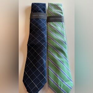 LOT of 2 NWTs Tommy Hilfiger Neck Ties